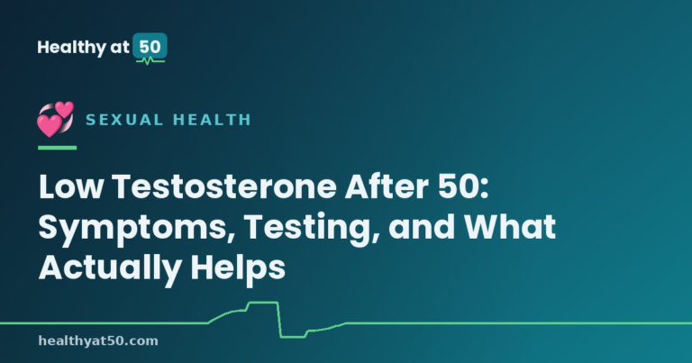 Low Testosterone After 50: Symptoms, Testing, and What Actually Helps