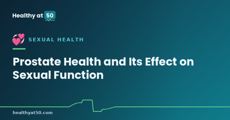 Prostate Health and Its Effect on Sexual Function