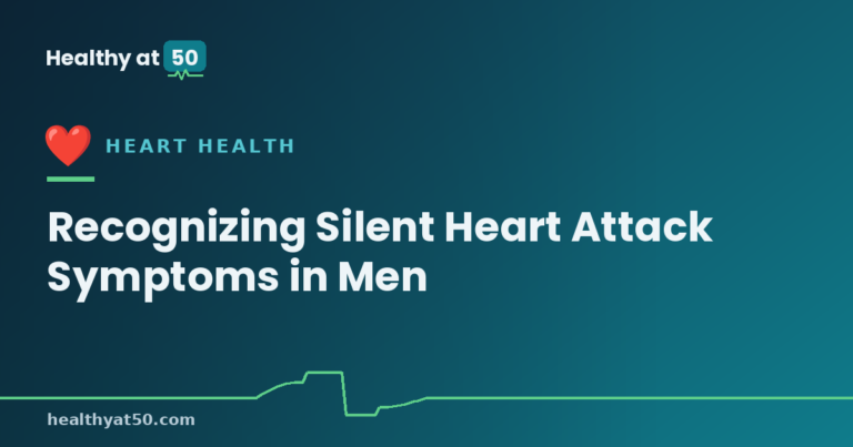Recognizing Silent Heart Attack Symptoms in Men