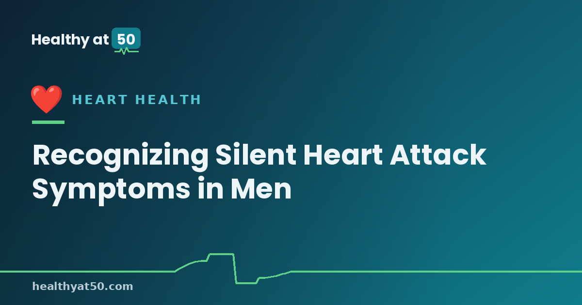 Recognizing Silent Heart Attack Symptoms in Men