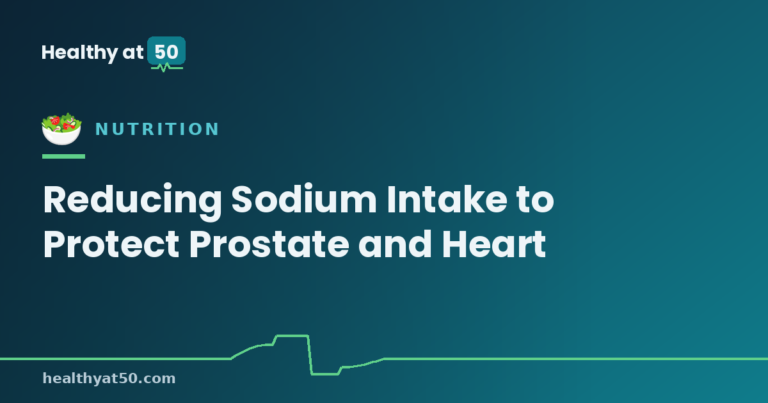 Reducing Sodium Intake to Protect Prostate and Heart