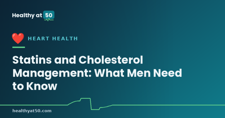 Statins and Cholesterol Management: What Men Need to Know
